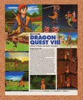 2005 Dragon Quest VIII PS2 Original Ad v1