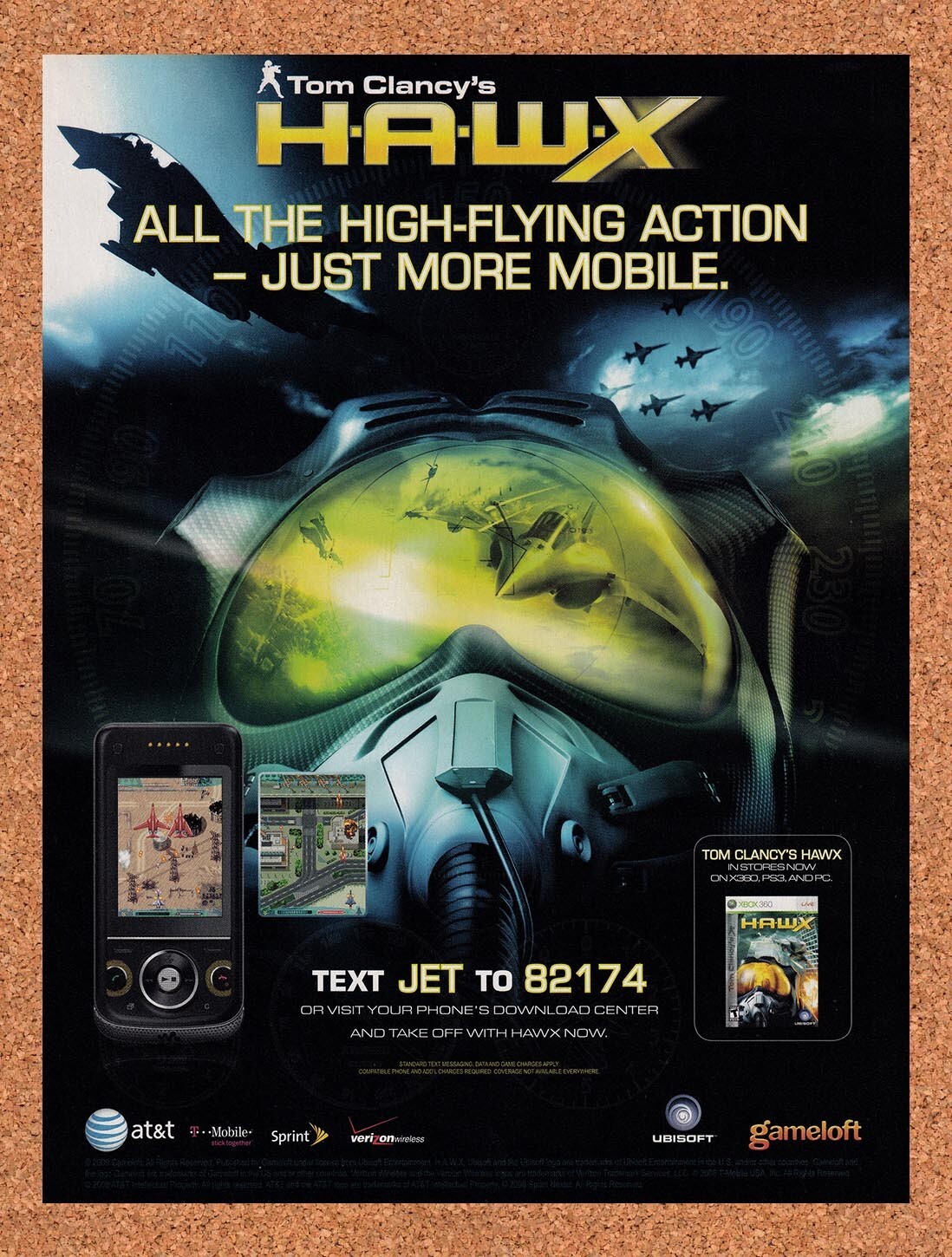 2009 Hawx Xbox 360 Original Ad v3