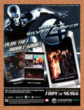 2007 Fantastic 4 Rise Of The Silver Surfer Hands-On Mobile Original Ad v1