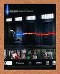 2002 Star Wars Jedi Knight 2 Xbox Jedi Outcast Original Ad