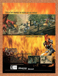 2002 Dungeon Siege PC Original Ad v6