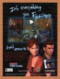 2000 Resident Evil Code Veronica Dreamcast Original Ad v2