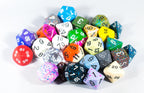 Various Options of "Pound of Dice" RPG Chessex Game Dice d4, d6, d8, d12, d20 Rare Dice