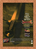 1996 Breath of Fire II SNES Original Ad