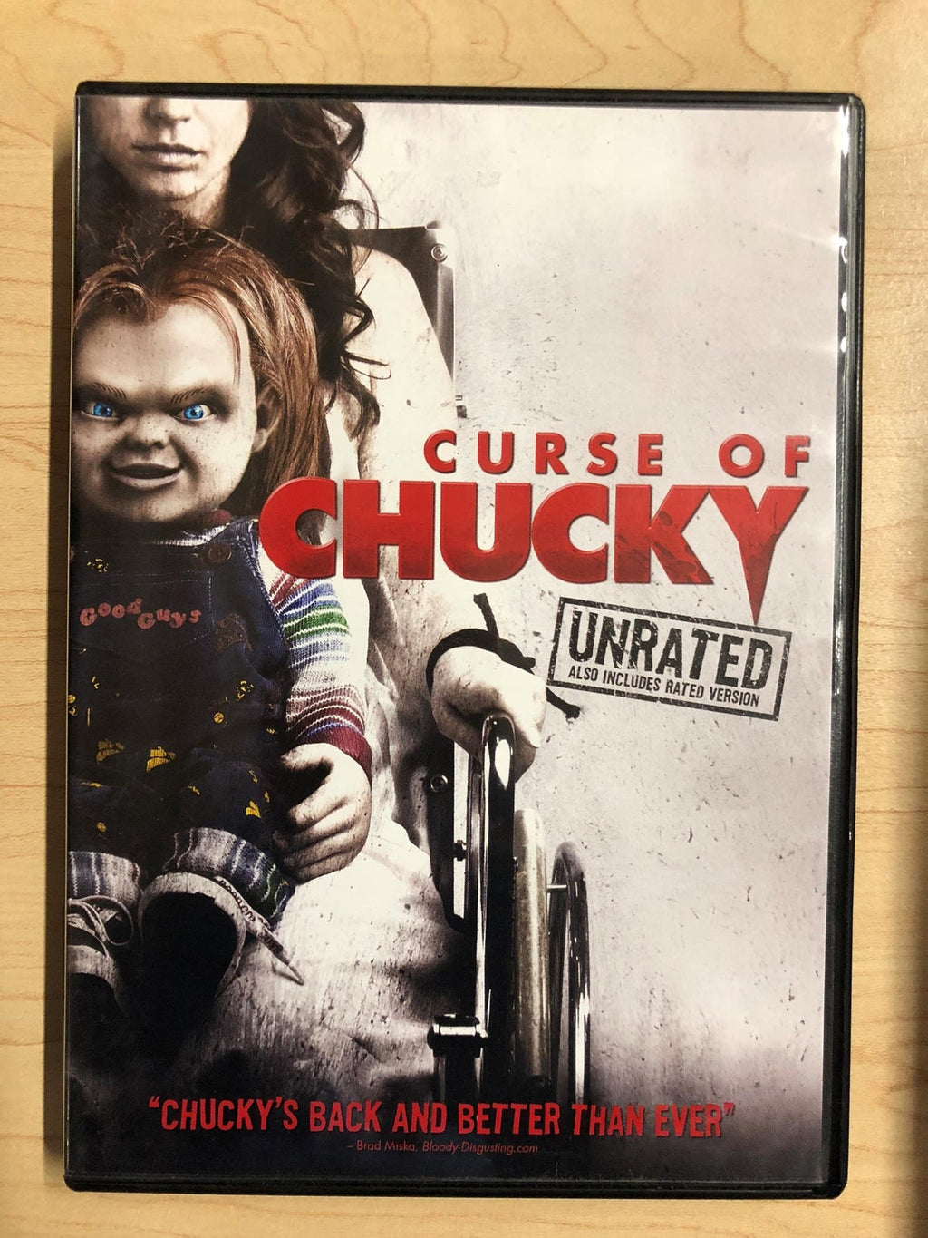 Curse of Chucky (DVD, unrated, 2013) - K8