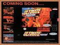 1993 Ultimate Fighter SNES Original Ad v1