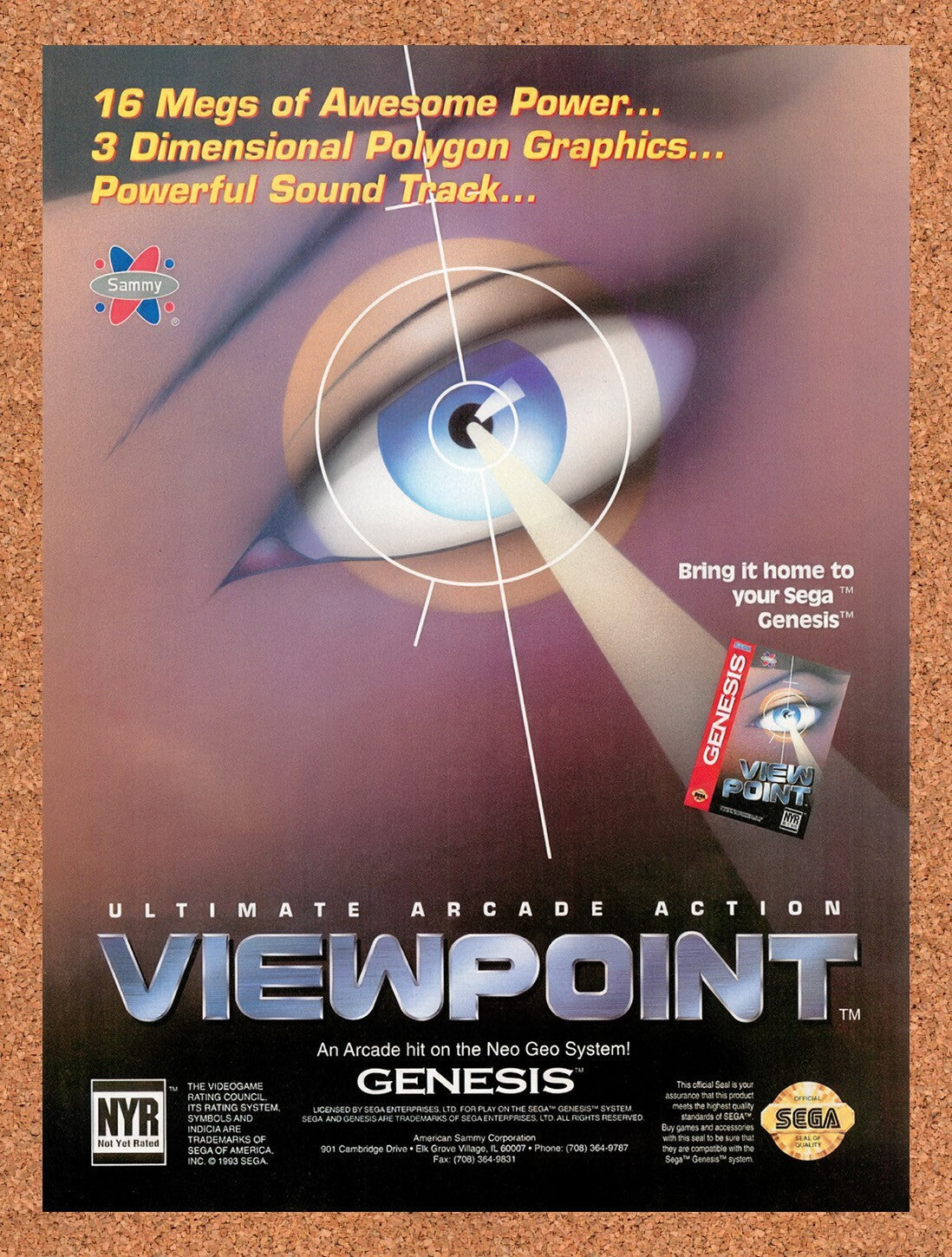 1994 Viewpoint Genesis Original Ad v1