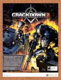 2010 Crackdown 2 Xbox 360 Original Ad v1