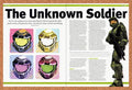 2011 Halo The Unknown Soldier Original Ad v17