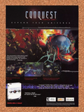 2003 Conquest Frontier Wars PC Original Ad