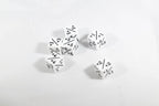 White D6 MTG +1/+1 Counter Dice - Magic: The Gathering DnD d6 Stats (Sold Per Die) - 