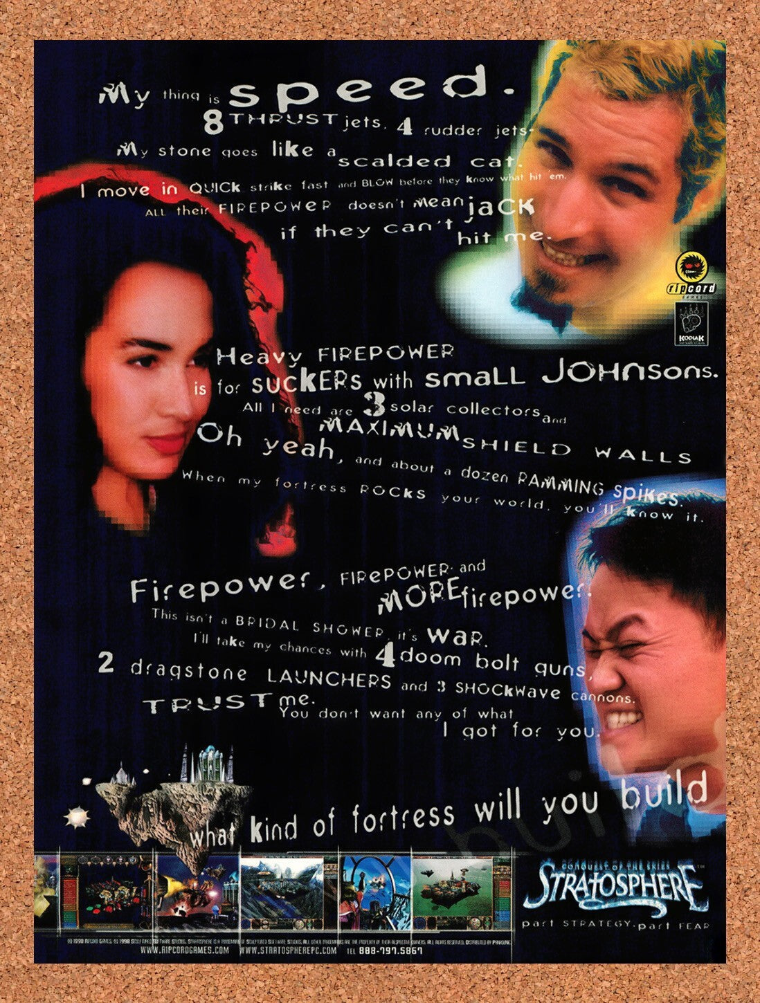 1998 Stratosphere PC Original Ad v1