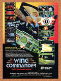 1990 Wing Commander MS-DOS Original Ad v4