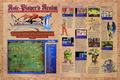 1996 Breath Of Fire II Key Areas Map Original Ad v4