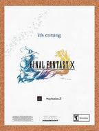 2001 Final Fantasy XPS2 Original Ad v4