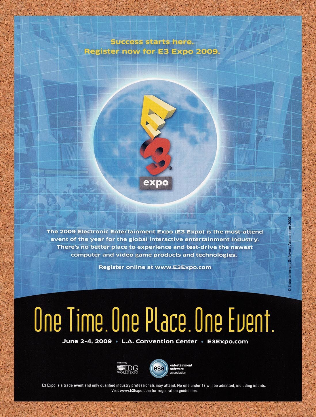 2009 E3 Expo Original Ad v10