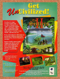 1996 Settlers II Veni Vidi Vici PC Original Ad v1