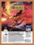 1991 Advanced Dungeons & Dragons Of The Lance NES Original Ad v2