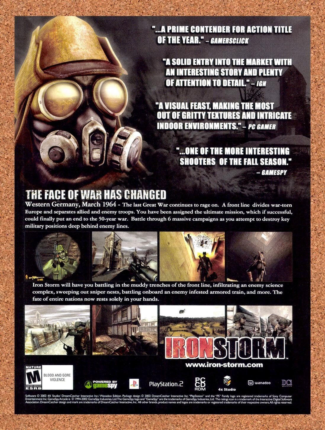 2002 Iron Storm PC Original Ad v3