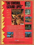 1990 Rastan IBM Original Ad v1