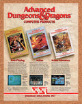 1990 Advanced Dungeons & Dragons PC Original Ad v1