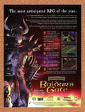 1999 Baldur's Gate PC Original Ad v4
