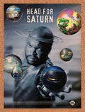 1995 Sega Saturn Console Head For Saturn Original Ad v4