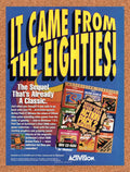 1995 Activision Classics Atari 2600 Action Pack 2 PC Original Ad v1