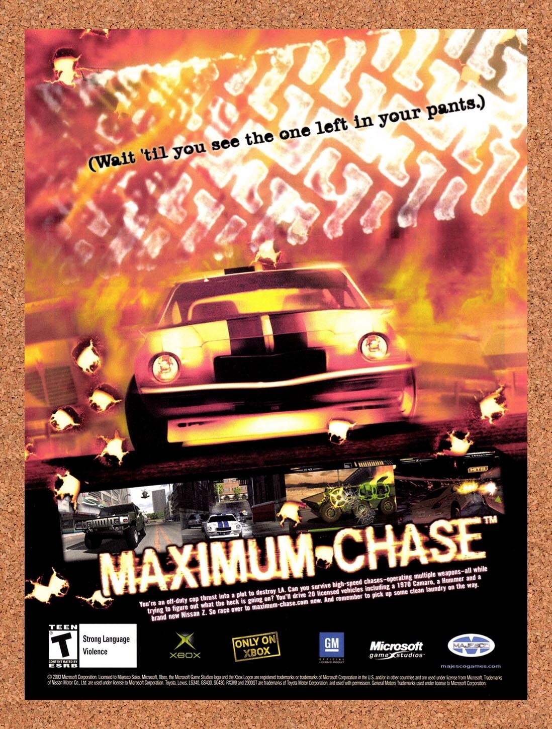 2003 Maximum Chase Xbox Original Ad v1