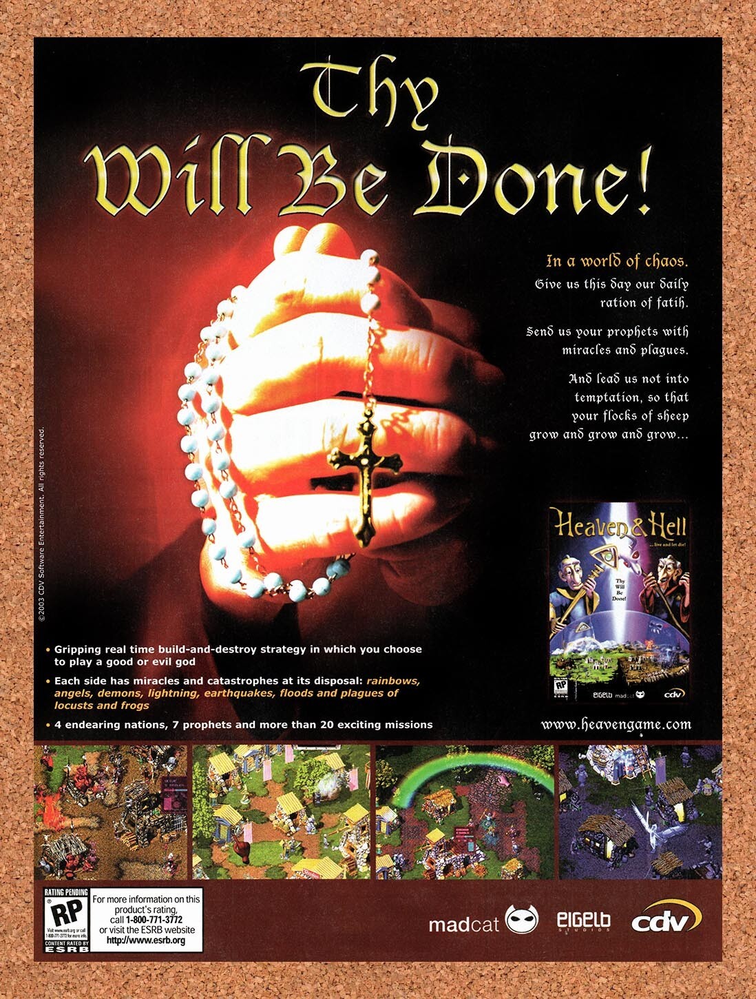 2003 Heaven & Hell PC Original Ad v1