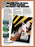 1990 Stunt Driver IBM Original Ad v1