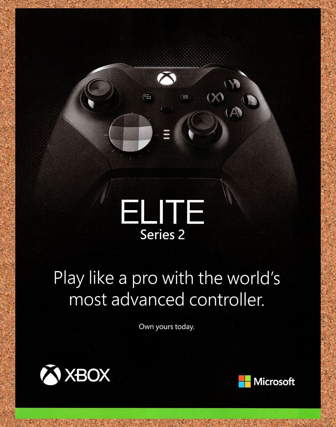 2022 Microsoft Xbox Series X Controller Elite Series 2 Original Ad v2