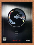 1994 Mortal Kombat Sega CD Original Ad