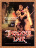 1991 Dragon's Lair Game Boy Original Ad v1