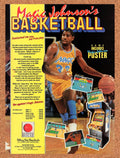 1989 Magic Johnsons Fastbreak Basketball IBM Original Ad v1