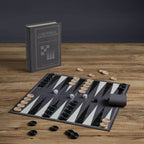 Checkers & Backgammon - Vintage Bookshelf Edition - 