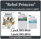 "Rebel Princess Deluxe Edition" Compatible Card Sleeve Bundle (8810 x 1, 8814 x 1)