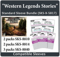 "Western Legends Stories" Compatible Sleeve Bundle (8810 x 2, 8814 x 2, 8840 x 3)