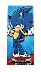 FiGPiN Classic:  Sonic The Hedgehog - Sonic (581)