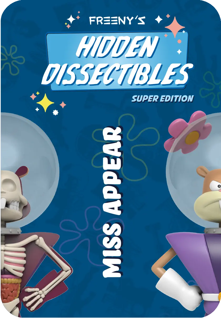 Freeny's Hidden Dissectibles SpongeBob SquarePants Series 04 Super Edition Blind Box - Mighty Jaxx