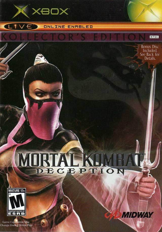 Mortal Kombat: Deception Kollector's Edition: Mileena Version (Xbox) - Game Manual Only