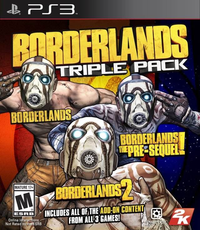 Borderlands Triple Pack (Playstation 3) - Game Only