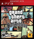 Grand Theft Auto: San Andreas (Playstation 3) - Game Manual Only