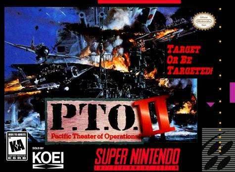 P.T.O. II: Pacific Theater of Operations (Super Nintendo) - Game Manual Only
