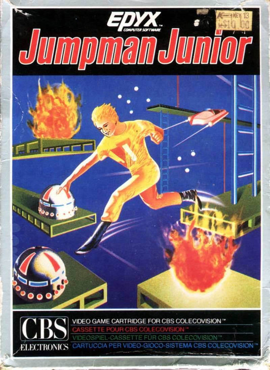 Jumpman Junior (Colecovision) - Game Manual Only