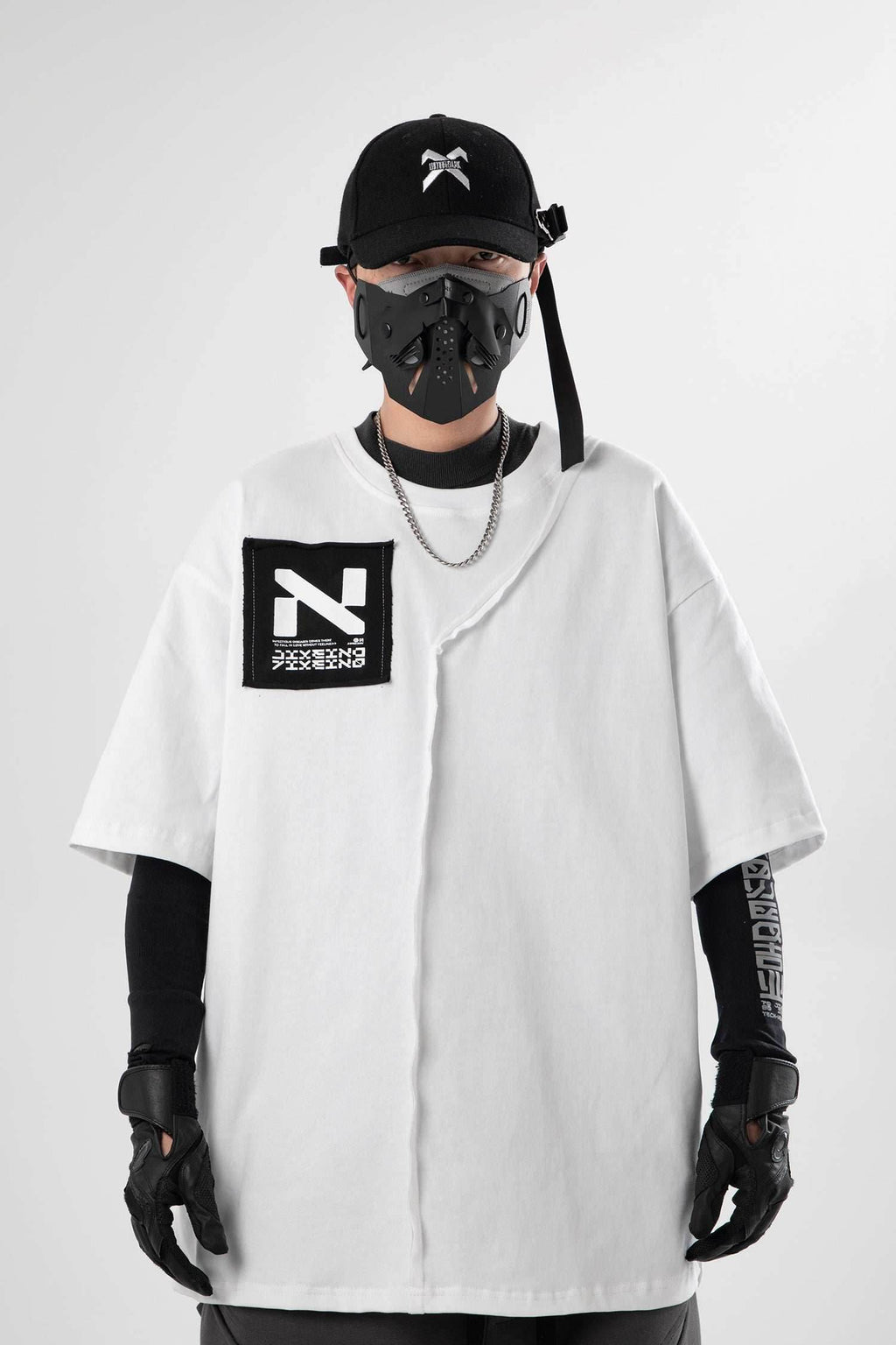 JX Next Level Tee - White / M