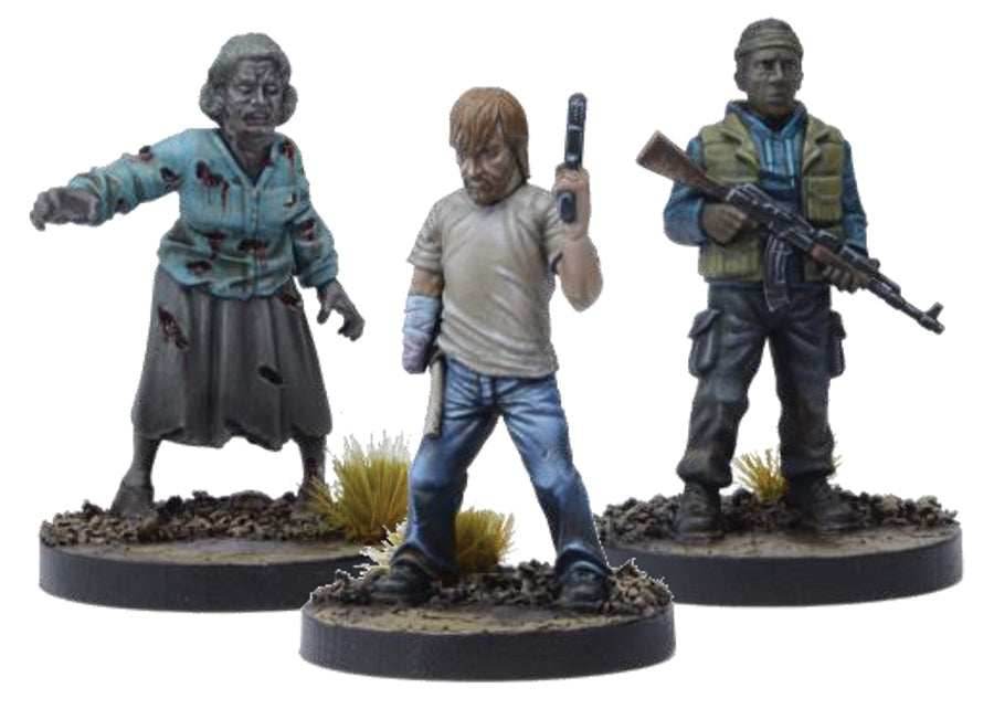 The Walking Dead: All Out War - Rick Disfigured but Determined Booster - 