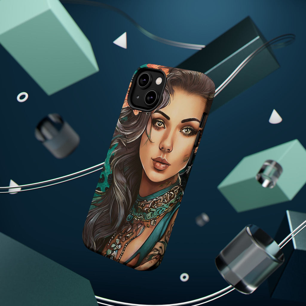 Vibrant Beauty Magnetic Tough Phone Case