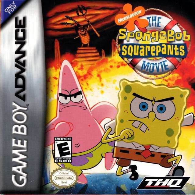 SpongeBob SquarePants The Movie (Gameboy Advance) - Game Manual Only