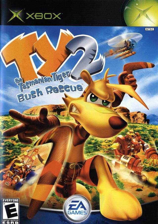 Ty the Tasmanian Tiger 2: Bush Rescue (Xbox) - Game Manual Only